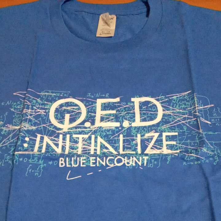 Amazon.co.jp: BLUE ENCOUNT ツアーTシャツ 青 Lサイズ ブルー エン